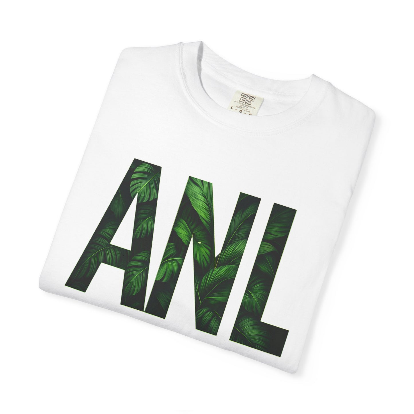 Unisex Garment-Dyed T-shirt with Green Tropical Design, Summer Vibes, Perfect for Casual Outings, Gifts for Nature Lovers, Trendy [...]
