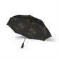 Stylish Semi-Automatic Foldable Umbrella - All Weather Protection, Travel Gear, Gift for Him/Her, Fashionable Rain Accessory, Unique Design