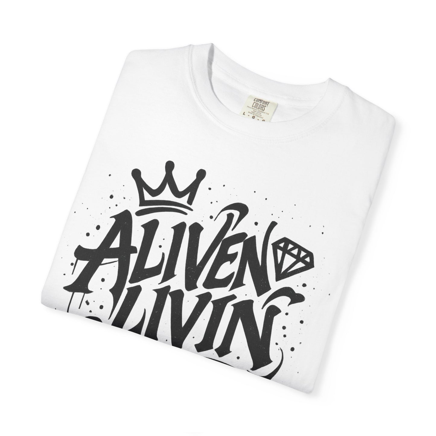 Stylish Unisex Graphic Tee - "ALIVEN LIVIN" - Trendy Streetwear, Casual Gift, Comfortable Everyday Wear, Cool Summer Top, Unique [...]