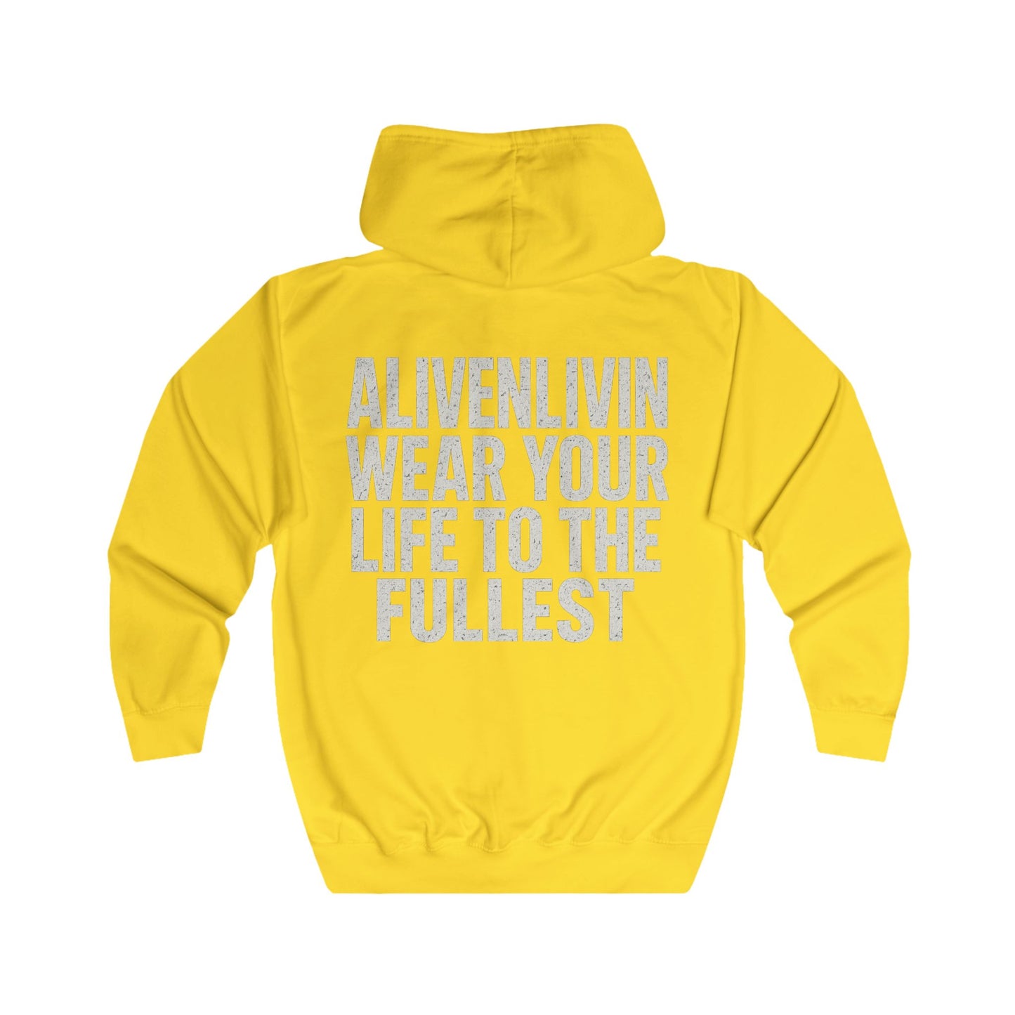 Vibrant Unisex Full Zip Hoodie - Heartbeat Graphic, Motivational Wear, Fitness Apparel, Everyday Comfort, Perfect Gift for Wellness [...]