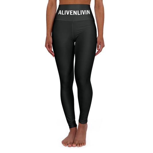 ALIVENLIVIN Signature High-Waisted Performance Leggings