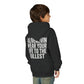 Youth Motivational Hoodie, Wear Your Mindset Sweatshirt, Gift for Kids, Inspirational Apparel, Youth Fashion Hoodie