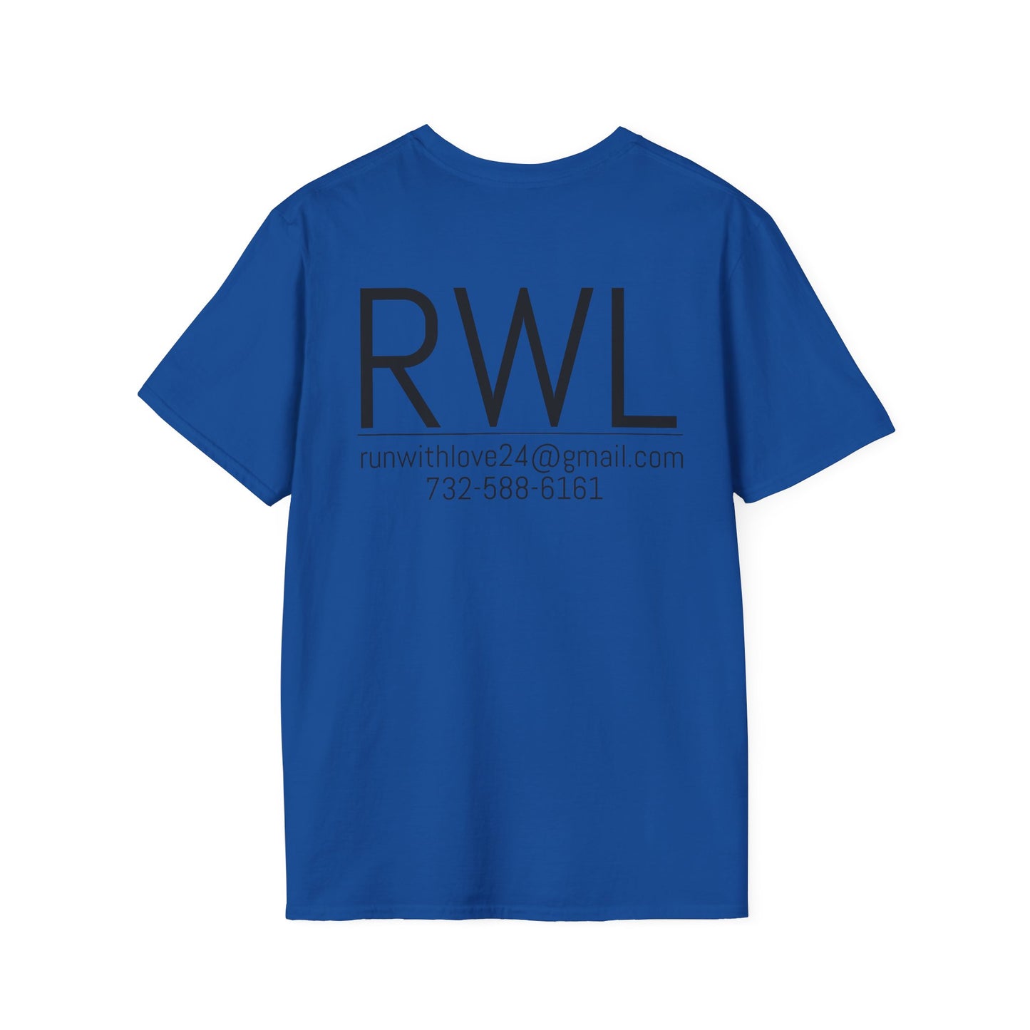 Unisex Softstyle T-Shirt - RUN WITH LOVE Graphic Tee for Running Enthusiasts, Stylish Gift for Friends, Fitness Apparel, Casual Wear, [...]