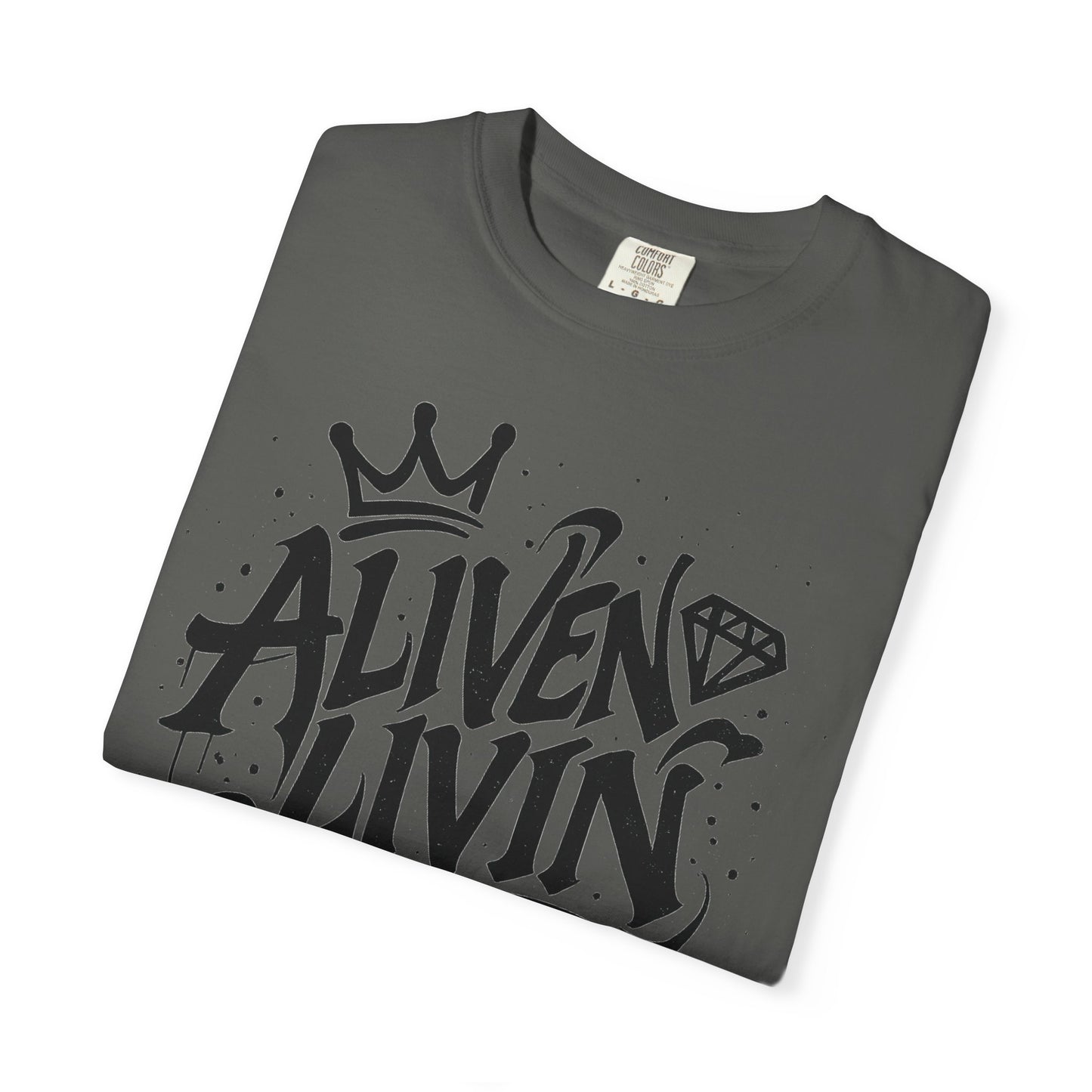 Stylish Unisex Graphic Tee - "ALIVEN LIVIN" - Trendy Streetwear, Casual Gift, Comfortable Everyday Wear, Cool Summer Top, Unique [...]