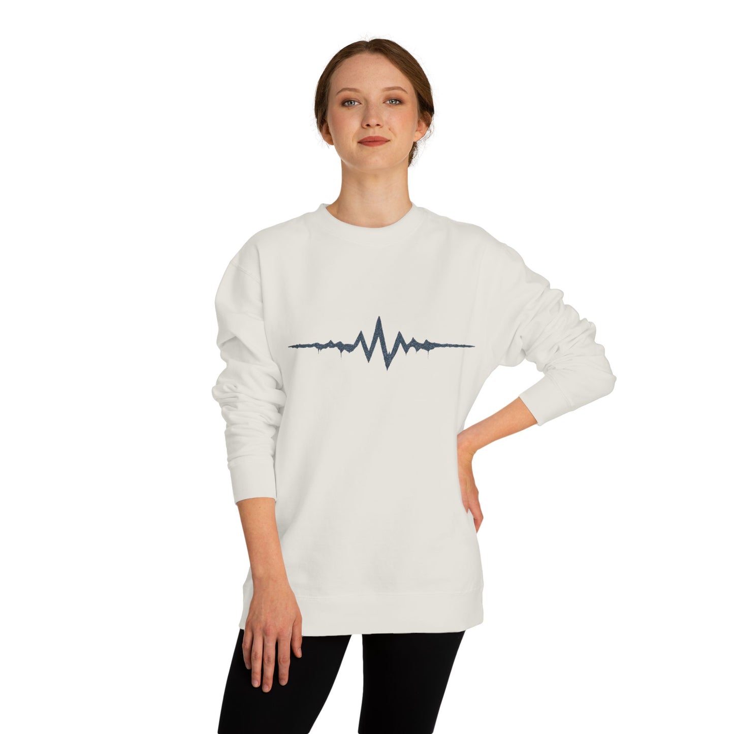 Heartbeat Sweatshirt - Cozy, Inspirational, Unisex Crew Neck Pullover for Music Lovers, Gift for Winter or Chill Vibes, Perfect for [...]
