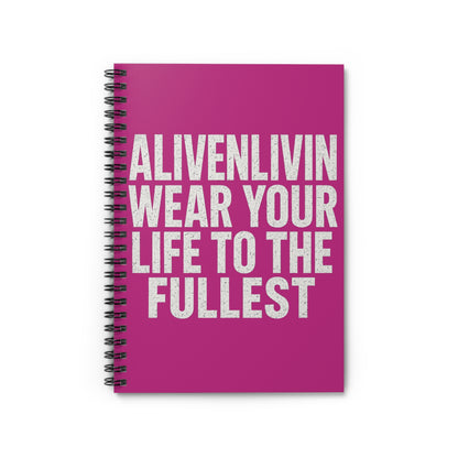 Heartbeat Spiral Notebook - Ruled Line, Journal, Sketchbook, Gift for Writers, School Supplies, Medical Student Stationery