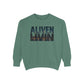 Vintage Inspired Unisex Sweatshirt - ALIVEN LIVIN, Cozy Apparel, Gift for Him/Her, Casual Style, Perfect for Fall