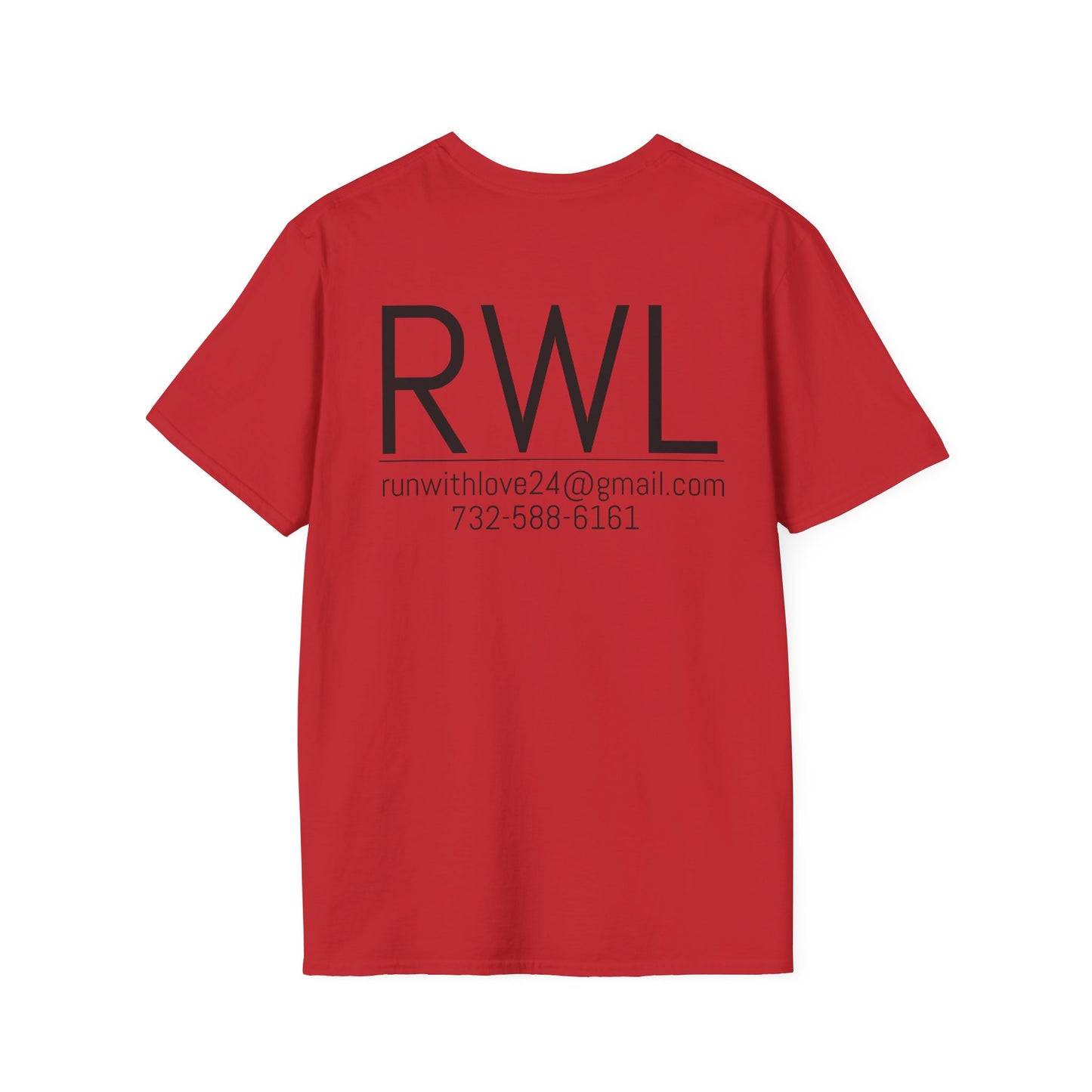Unisex Softstyle T-Shirt - RUN WITH LOVE Graphic Tee for Running Enthusiasts, Stylish Gift for Friends, Fitness Apparel, Casual Wear, [...]