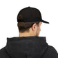 Stylish Snapback Trucker Cap - ALIVENLIVIN Embroidered Hat, Streetwear, Trendy Gift, Summer Accessory, Outdoor Events, Casual Fashion