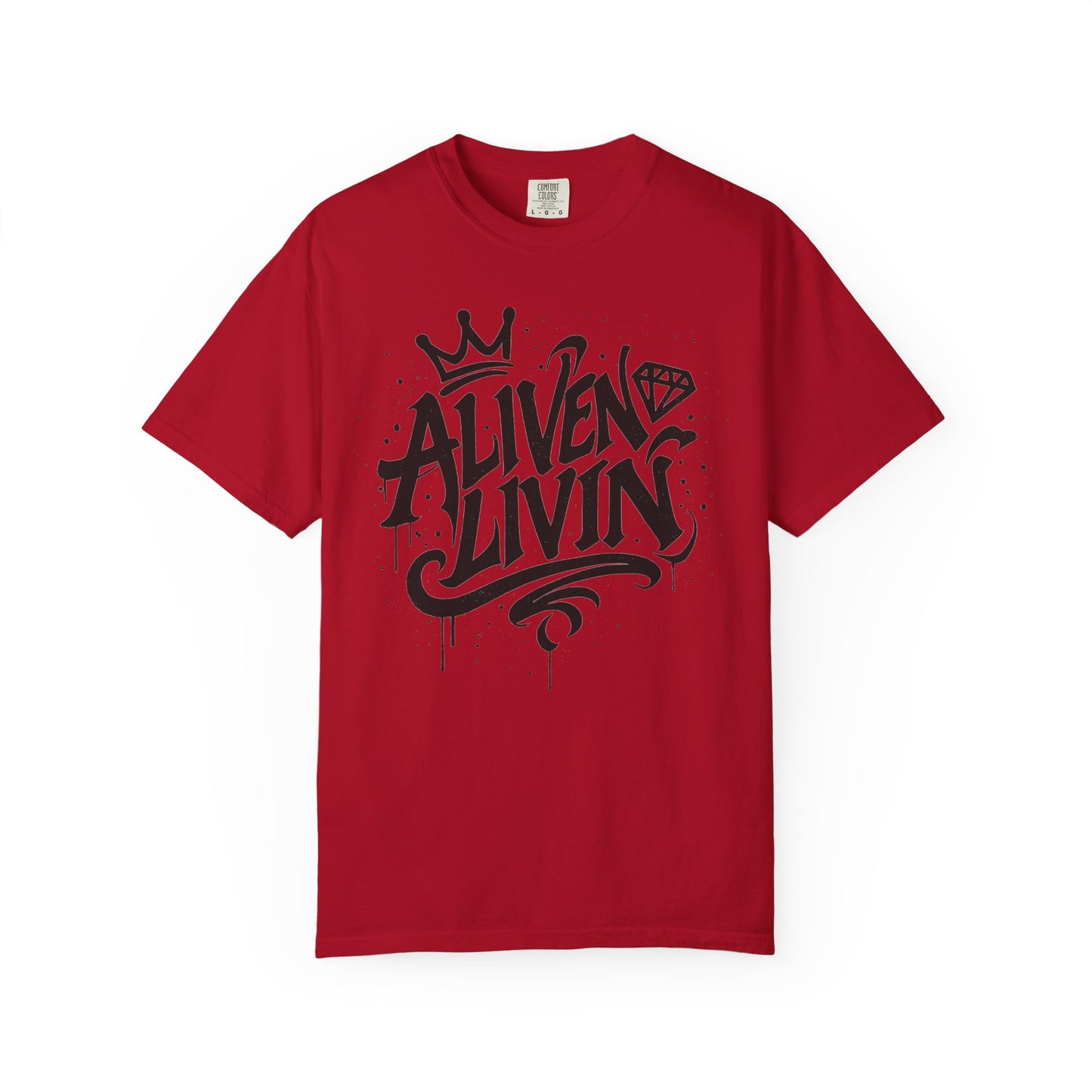 Stylish Unisex Graphic Tee - "ALIVEN LIVIN" - Trendy Streetwear, Casual Gift, Comfortable Everyday Wear, Cool Summer Top, Unique [...]