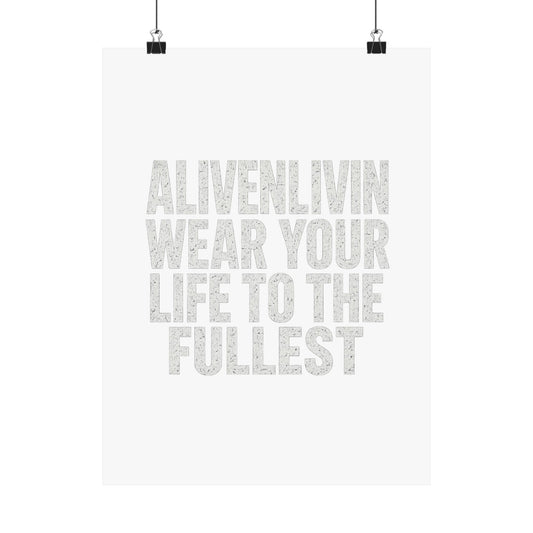 Inspirational Wall Art Poster, Motivational Home Decor, Positive Quote Print, Office Wall Decor, Gift for Friends