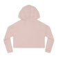 Trendy Cropped Hooded Sweatshirt with 'ALIVEN LIVIN' Design, Casual Streetwear for Women, Perfect for Everyday Wear, Gift for Her, [...]