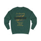 Motivational Unisex Sweatshirt - Live Abundantly, ALIVENLIVIN, Cozy Gift for Yoga, Fitness & Positivity Lovers, Perfect for Casual Wear