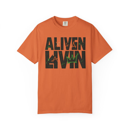 Alive and Livin' Unisex T-Shirt | Casual Wear, Graphic Tee, Gift for Friends, Everyday Comfort, Party Outfit, Summer Style
