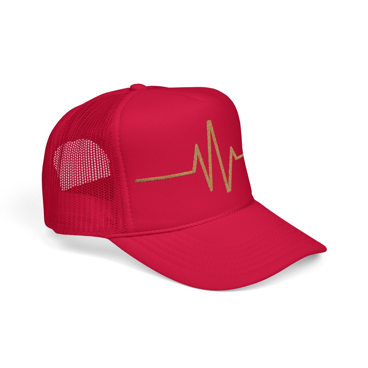 Heartbeat Embroidered Foam Trucker Hat, Stylish Cap for Health Enthusiasts, Gift for Nurses and Doctors, Fashionable Outdoor Wear, [...]