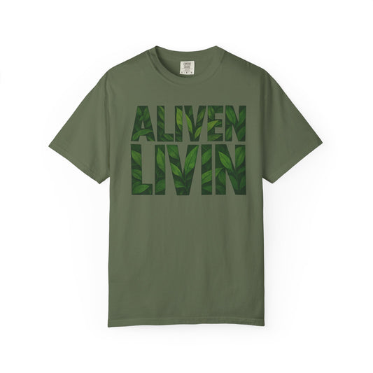 Green Living T-Shirt, Unisex, Eco-Friendly Tee, Casual Wear, Summer Vibes, Gift for Nature Lovers, Stylish Graphic Tee