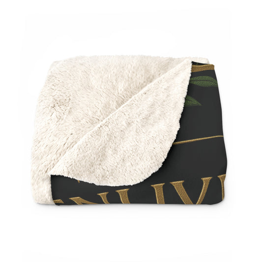 Luxurious Sherpa Fleece Blanket for Cozy Evenings, Plush Throw for Home Decor, Gift for Holidays and Housewarming
