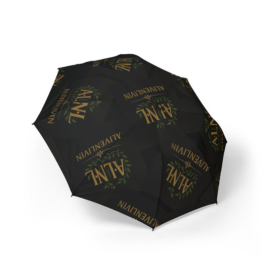 Stylish Semi-Automatic Foldable Umbrella - All Weather Protection, Travel Gear, Gift for Him/Her, Fashionable Rain Accessory, Unique Design