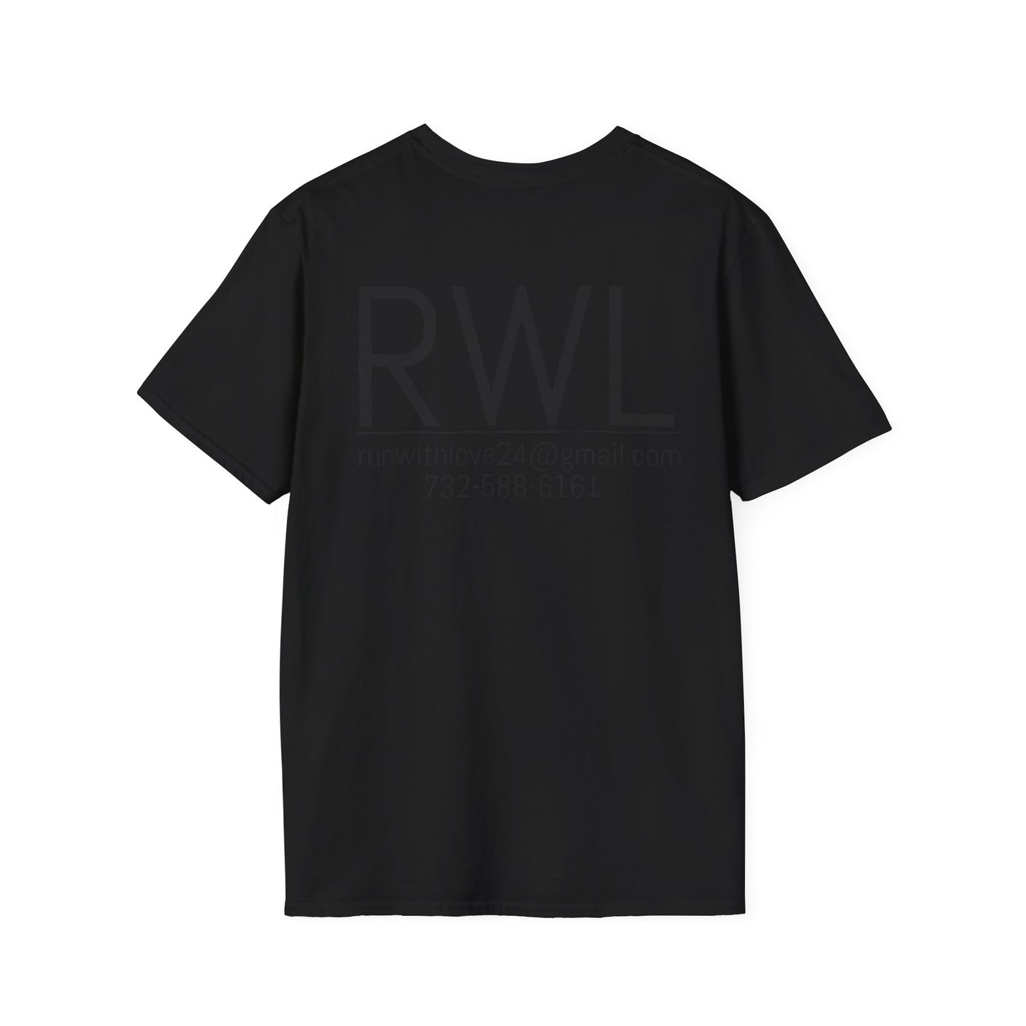 Unisex Softstyle T-Shirt - RUN WITH LOVE Graphic Tee for Running Enthusiasts, Stylish Gift for Friends, Fitness Apparel, Casual Wear, [...]