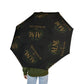 Stylish Semi-Automatic Foldable Umbrella - All Weather Protection, Travel Gear, Gift for Him/Her, Fashionable Rain Accessory, Unique Design