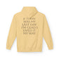 Inspirational Quote Fleece Hoodie, Motivational Apparel, Gifts for Friends, Cozy Casualwear, Great for Celebrations