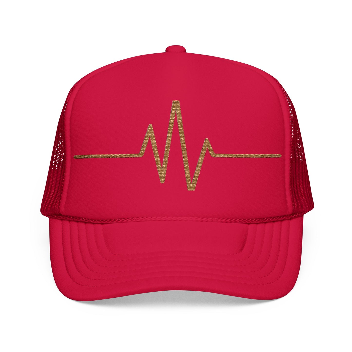 Heartbeat Embroidered Foam Trucker Hat, Stylish Cap for Health Enthusiasts, Gift for Nurses and Doctors, Fashionable Outdoor Wear, [...]