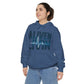 Garment-Dyed Hoodie with 'ALIVEN LIVIN' Design | Cozy Casual Wear, Unisex Sweatshirt, Perfect Gift for Wellness Lovers, Everyday Comfort