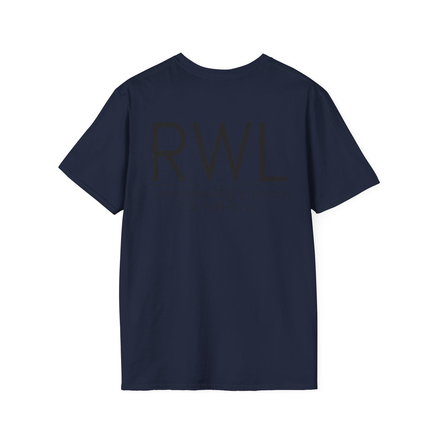 Unisex Softstyle T-Shirt - RUN WITH LOVE Graphic Tee for Running Enthusiasts, Stylish Gift for Friends, Fitness Apparel, Casual Wear, [...]
