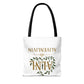Chic Urban Tote Bag | Stylish Reusable Eco-Friendly Gift for Plant Lovers, Fashionistas, Commuters, AlivenLivin Design