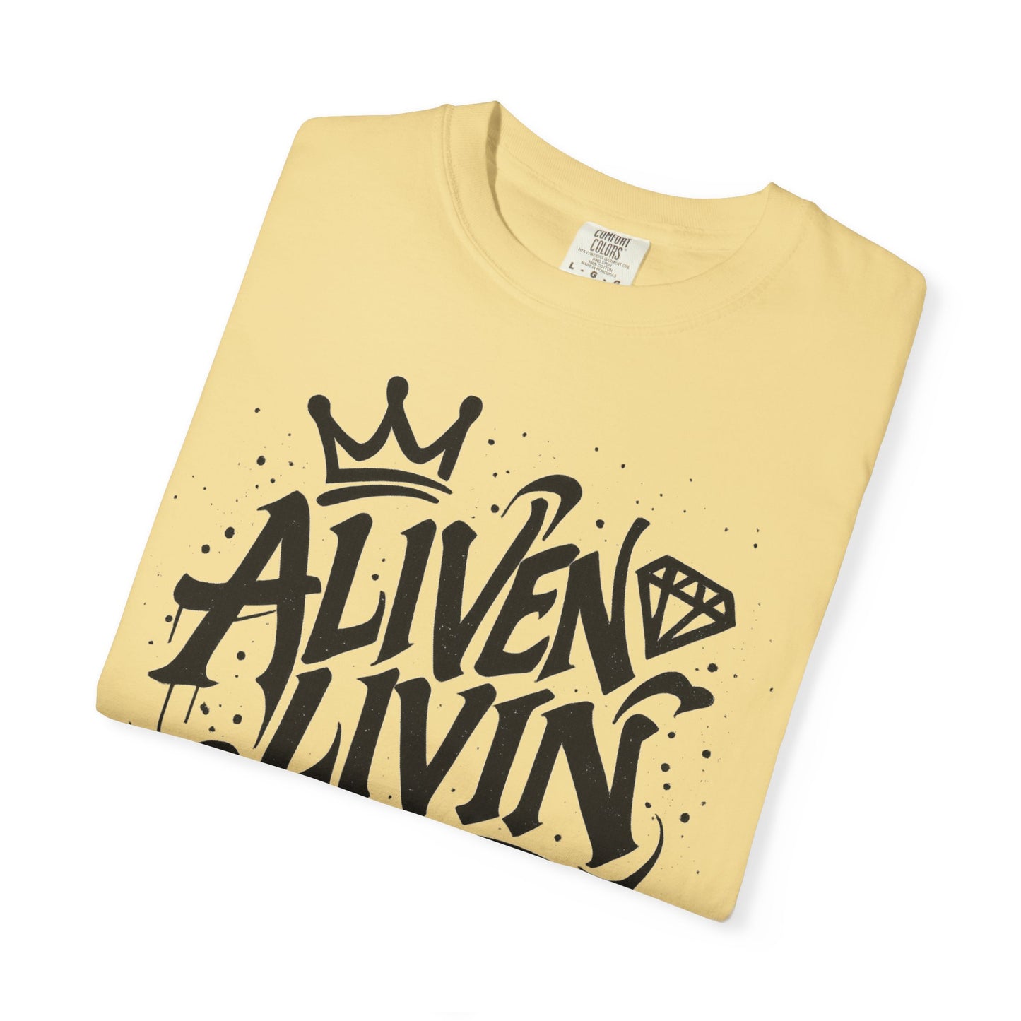Stylish Unisex Graphic Tee - "ALIVEN LIVIN" - Trendy Streetwear, Casual Gift, Comfortable Everyday Wear, Cool Summer Top, Unique [...]