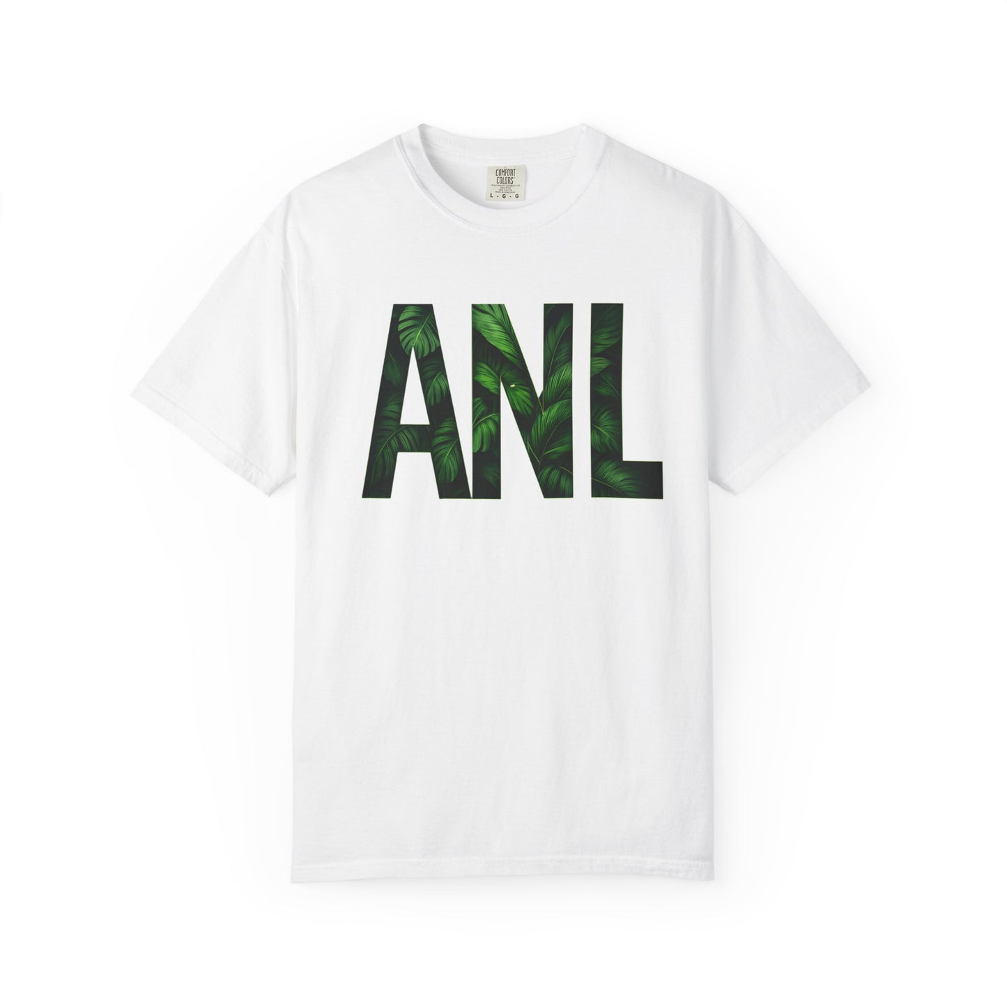 Unisex Garment-Dyed T-shirt with Green Tropical Design, Summer Vibes, Perfect for Casual Outings, Gifts for Nature Lovers, Trendy [...]