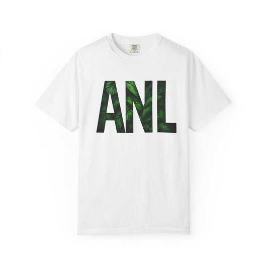 Unisex Garment-Dyed T-shirt with Green Tropical Design, Summer Vibes, Perfect for Casual Outings, Gifts for Nature Lovers, Trendy [...]