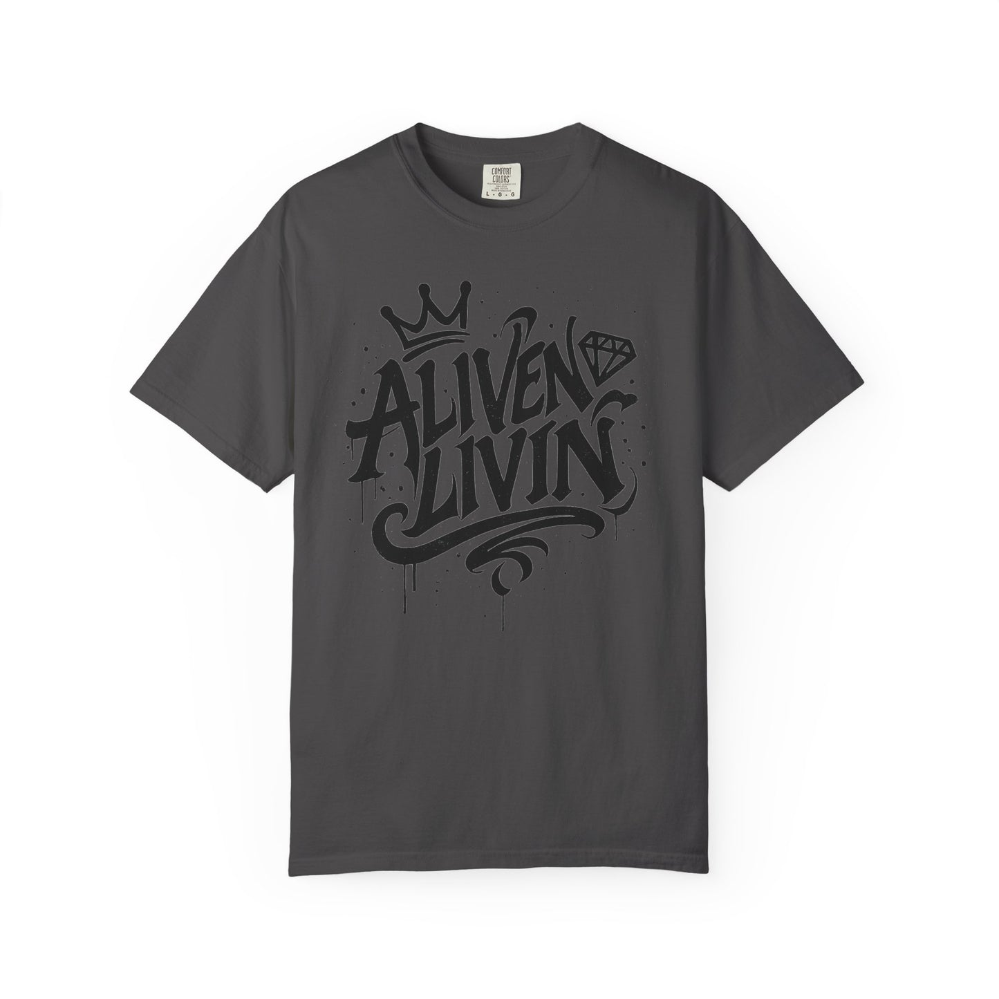 Stylish Unisex Graphic Tee - "ALIVEN LIVIN" - Trendy Streetwear, Casual Gift, Comfortable Everyday Wear, Cool Summer Top, Unique [...]