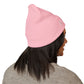Classic Cuffed Beanie - Customizable Embroidered Hat for Winter Fashion, Gifts, Beanie Lovers, Cool Casual Style, Trendy Accessories
