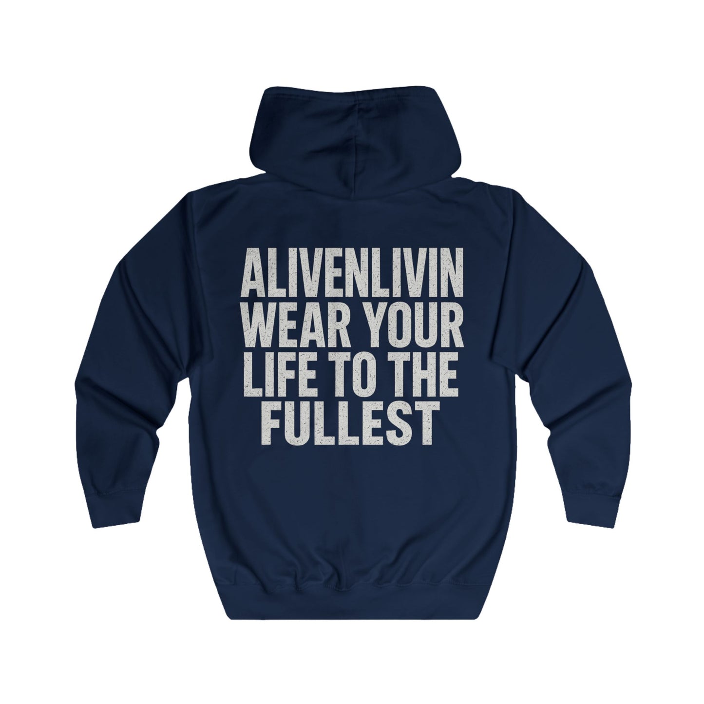Vibrant Unisex Full Zip Hoodie - Heartbeat Graphic, Motivational Wear, Fitness Apparel, Everyday Comfort, Perfect Gift for Wellness [...]