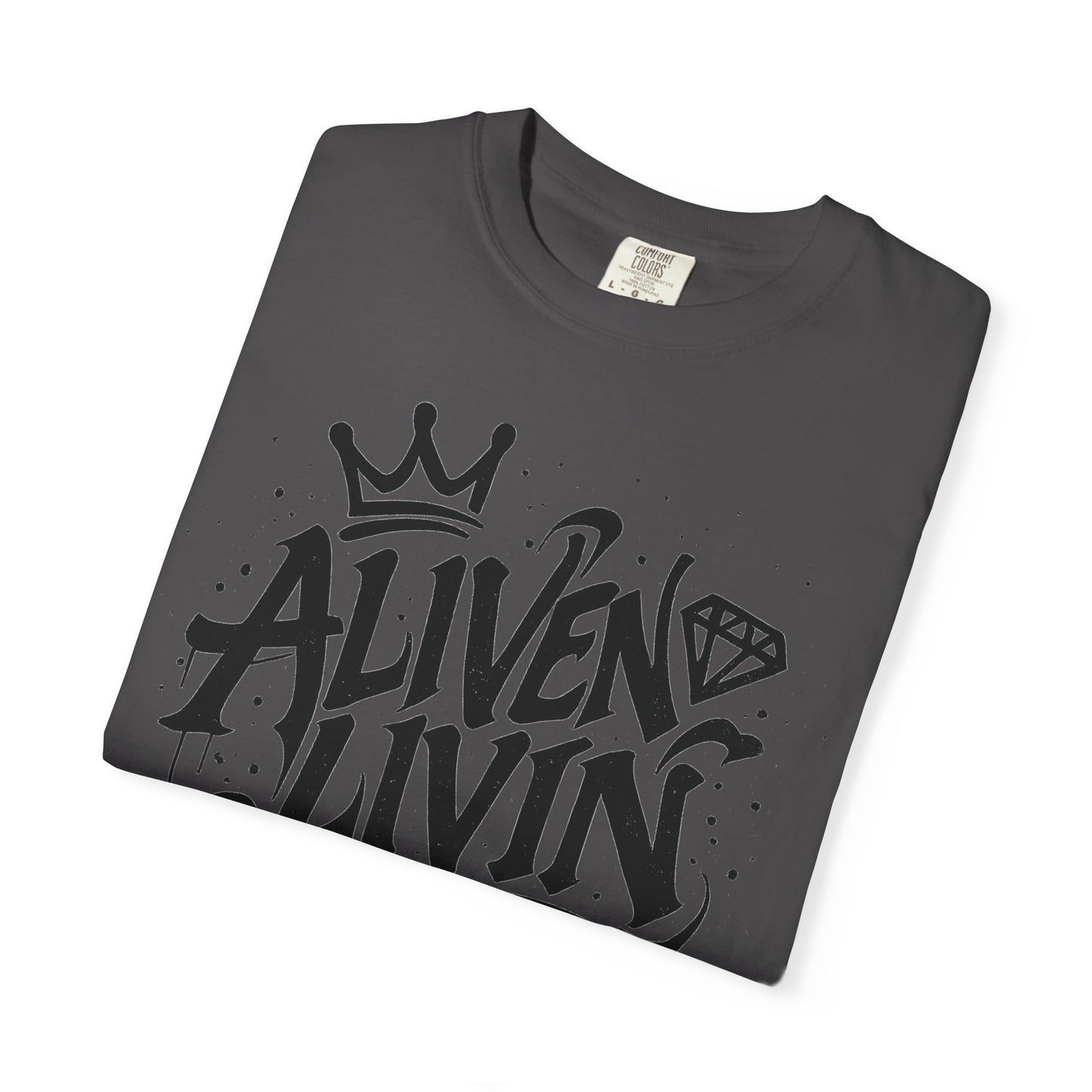 Stylish Unisex Graphic Tee - "ALIVEN LIVIN" - Trendy Streetwear, Casual Gift, Comfortable Everyday Wear, Cool Summer Top, Unique [...]