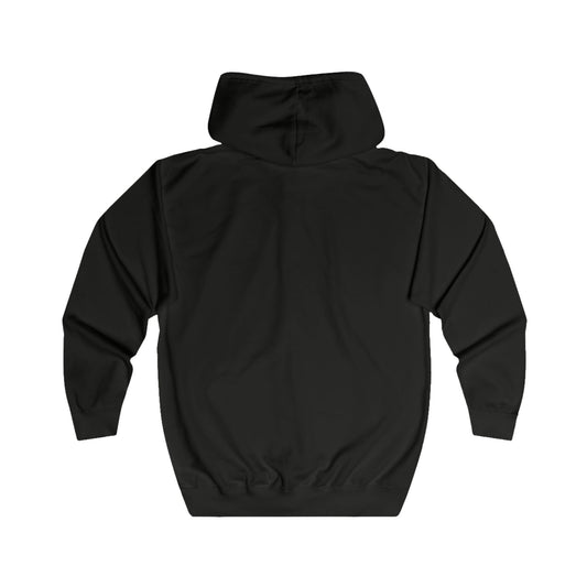 Inspiring Unisex Full Zip Hoodie | Motivational Apparel for Daily Life, Inspirational Gift, Casual Wear, Trendy Outfit, Cozy Layer