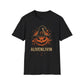 Halloween Pumpkin T-Shirt, Unisex Casual Tee, Spooky Season Apparel, Fall Festive Wear, Gift for Halloween Lovers, ALIVENLIVIN Shirt