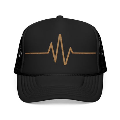 Heartbeat Embroidered Foam Trucker Hat, Stylish Cap for Health Enthusiasts, Gift for Nurses and Doctors, Fashionable Outdoor Wear, [...]